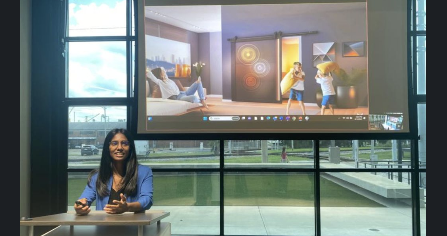 Masonite internship impact — presentation and alignment on smart entry.
