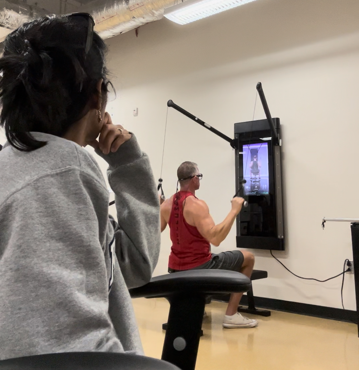 Usability testing session in the lab — controlled conditions for think-aloud and eye-tracking.