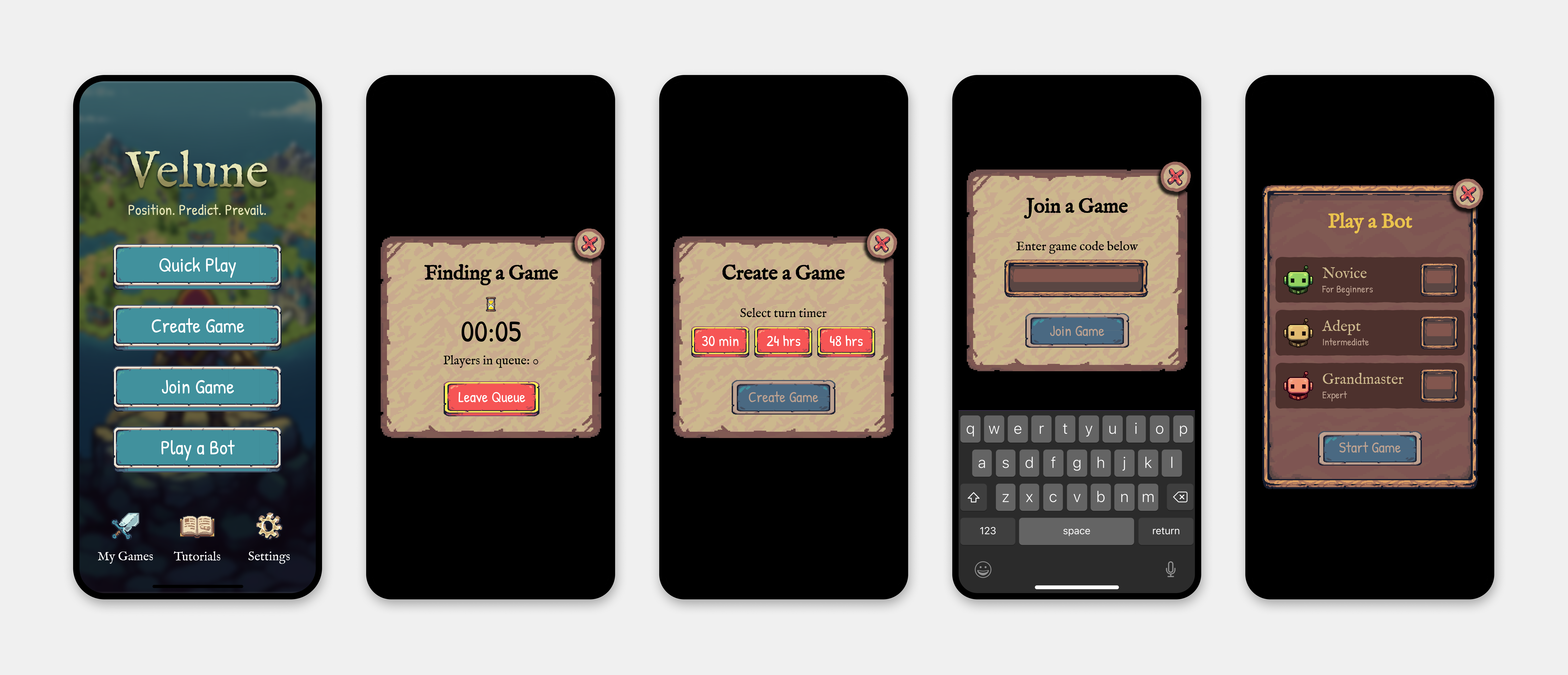 Onboarding path highlighting guest play and quick entry into a match.